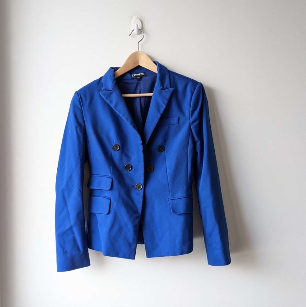 Express Royal Blue Blazer - Picture 4 of 4